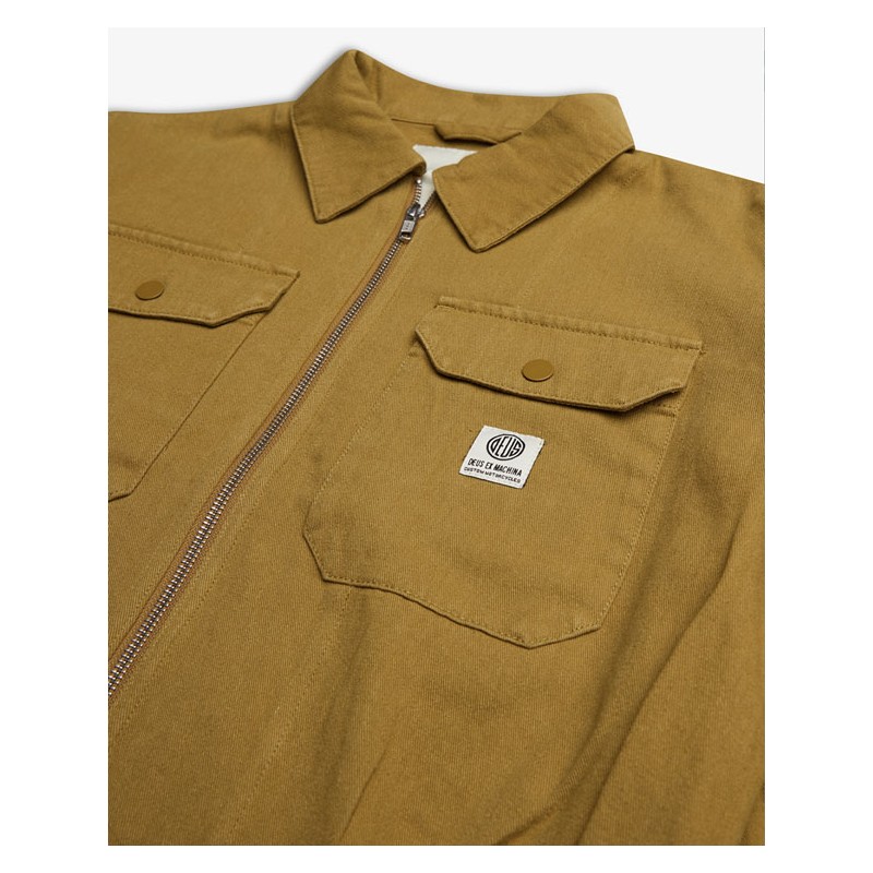 Jacke Paloma ecru-oliv - Deus Ex Machina