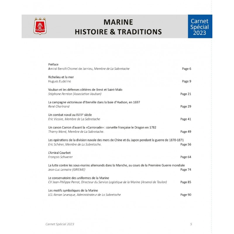 Navy - History & Traditions - Carnet de la...