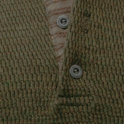 Manda Leca Khaki Wool Sweater - Fleurs de Bagne 2
