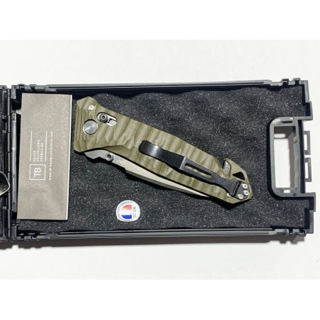 Messer CAC® Wellenschliff-Klinge mit Gabel, Korkenzieher und Scheide – Französische Armee
