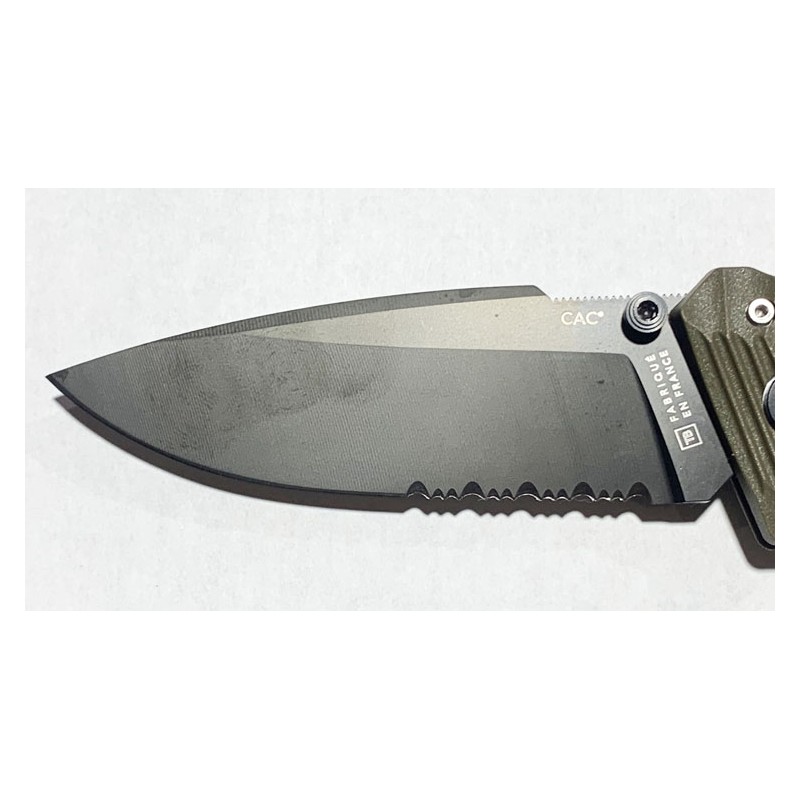 Messer CAC® Wellenschliff-Klinge mit Gabel,...