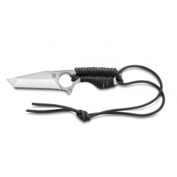 S-NECK TB Outdoor Knife with Kydex Sheath and Paracord