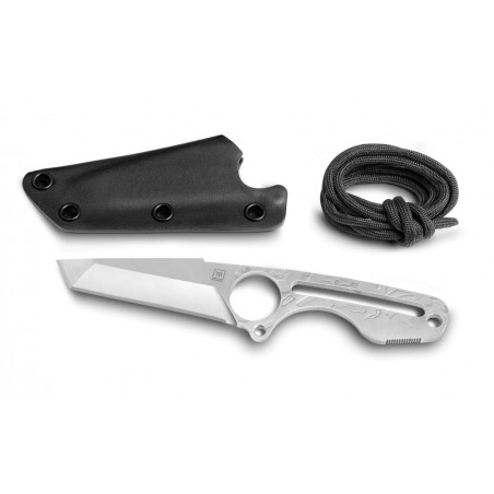 S-NECK TB Outdoor Knife with Kydex Sheath and Paracord