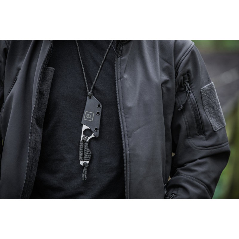 S-NECK TB Outdoor mes met Kydex-schede en paracord