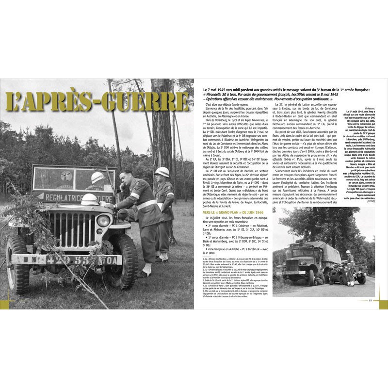 LA JEEP DANS L'ARMEE FRANÇAISE TOME 1 : 1943 -...