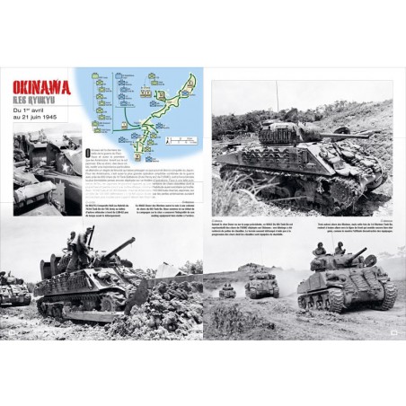 SHERMAN DANS LE PACIFIQUE 1943-1945