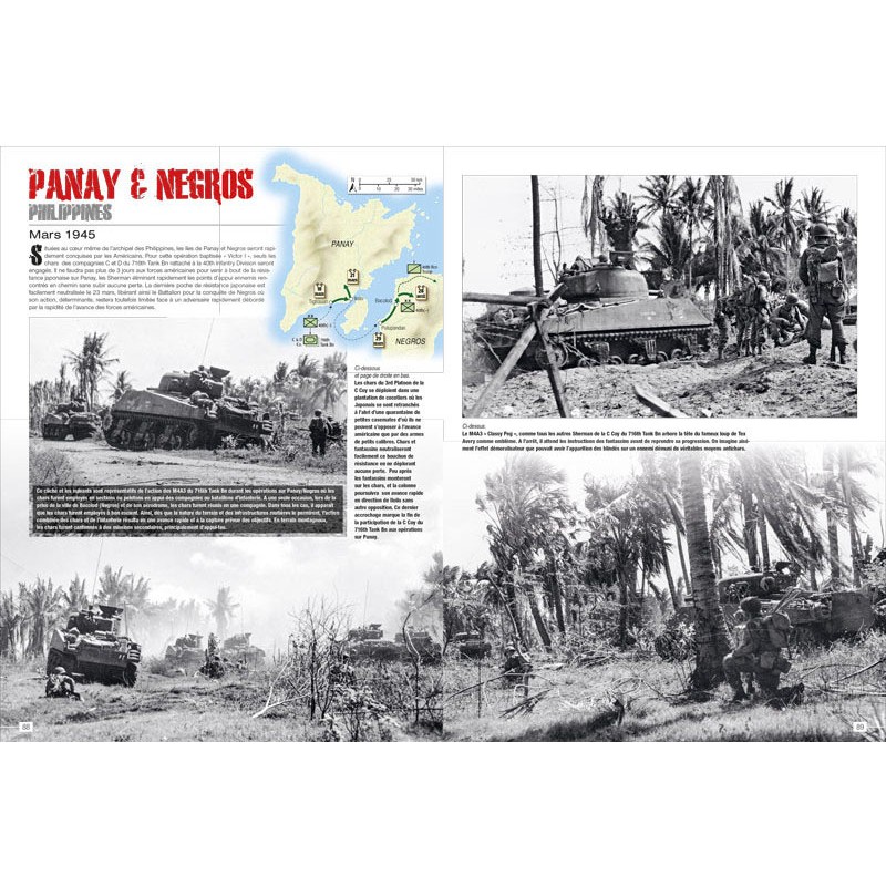 SHERMAN DANS LE PACIFIQUE 1943-1945