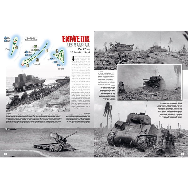 SHERMAN DANS LE PACIFIQUE 1943-1945