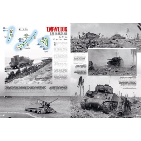 SHERMAN DANS LE PACIFIQUE 1943-1945