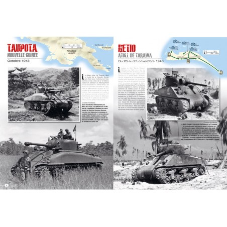 SHERMAN DANS LE PACIFIQUE 1943-1945