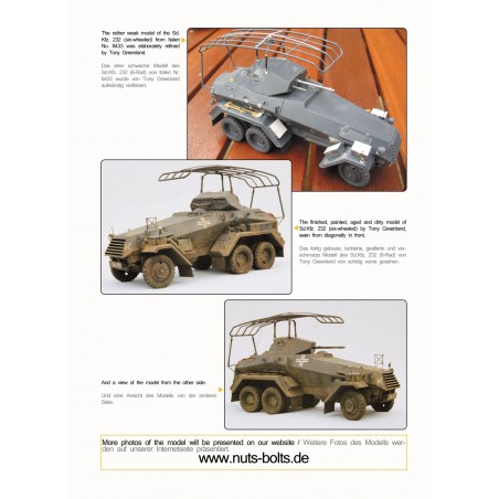 NUTS & BOLTS VOL. 48 - schwerer Panzerspähwagen sobre chasis Büssing-NAG, Daimler-Benz y Magirus, Sd.Kfz. 231, 232 y 263