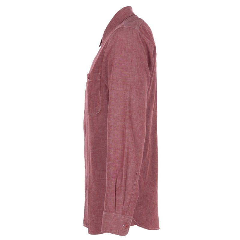 Hemd 1940 USN Chambray Shirt Harbor Red - Pike...