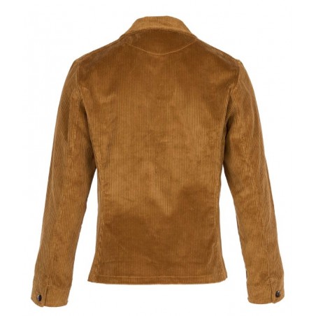 Velours jas 1905 Hauler Jacket Goliath Cord Mustard - Pike Brothers