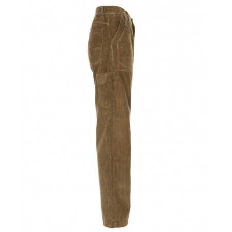 Ribfluwelen broek 1967 Utility Trousers light brass cord - Pike Brothers
