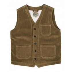 Velours gilet 1937 Roamer Vest light brass cord - Pike...