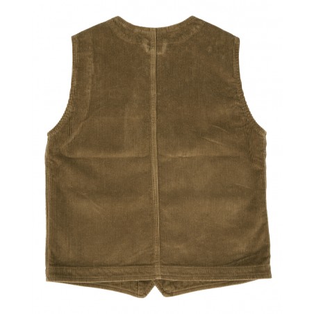 Gilet velours 1937 Roamer Vest light brass cord - Pike Brothers