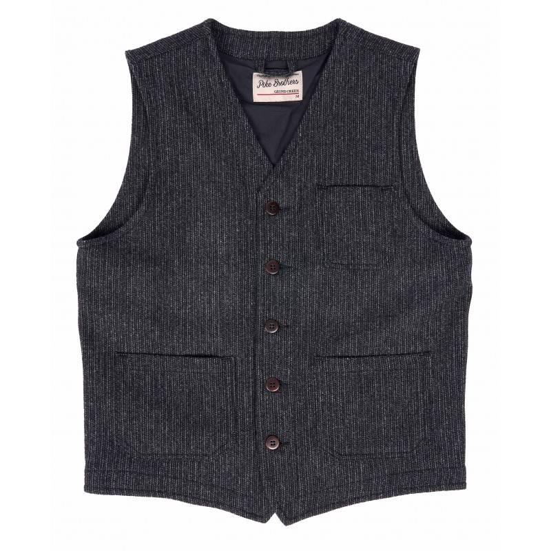 1937 Roamer Vest Glasgow Grey - Pike Brothers