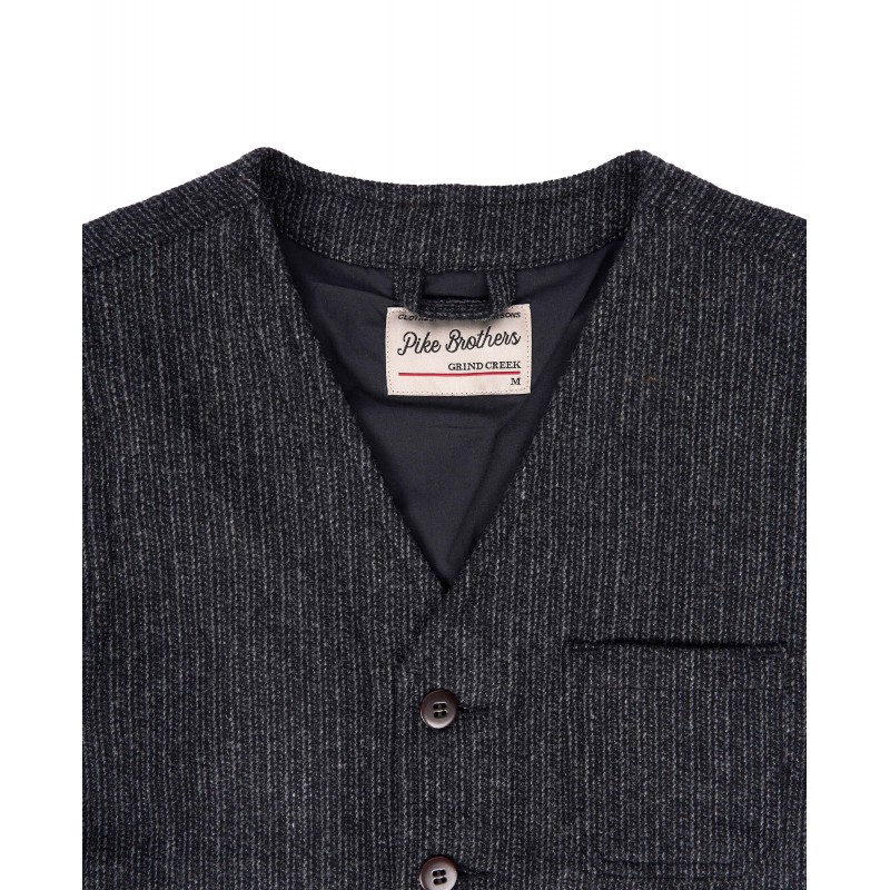 Weste 1937 Roamer Vest Glasgow Grey - Pike...