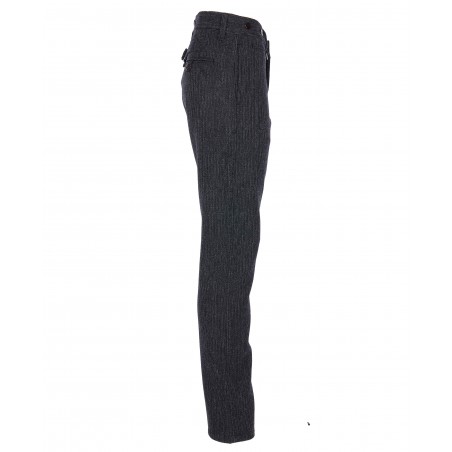 1947 Harvester Trousers Glasgow Grey 100% Wool Trousers - Pike Brothers