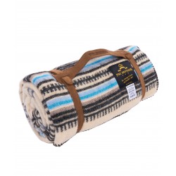 Decke Plaid 1969 Chimayo blanket blue – Pike Brothers