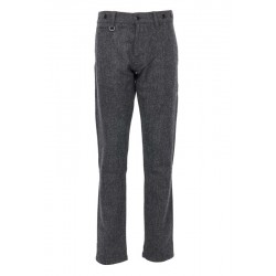Grey herringbone wool trousers – 1923 Buccanoy Pant...