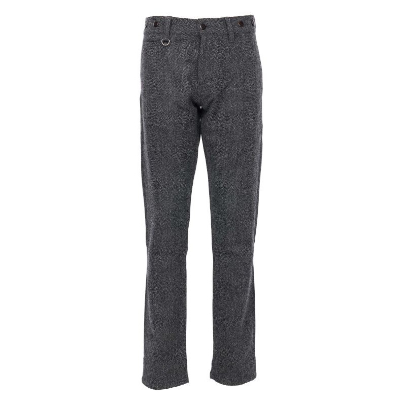 Grey herringbone wool trousers – 1923 Buccanoy...