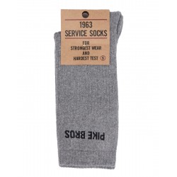Sokken 1963 Service Socks grey - Pike Brothers