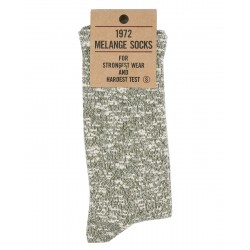Socken 1972 Melange Socks green – Pike Brothers