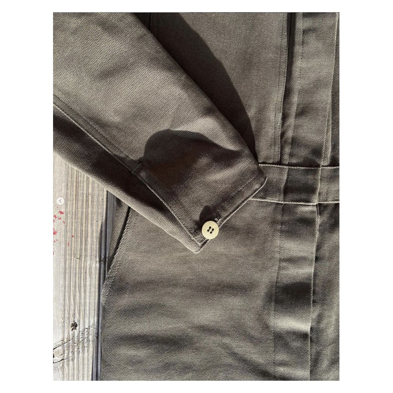 The "Louv" Women's Canvas Khaki Boilersuit -...