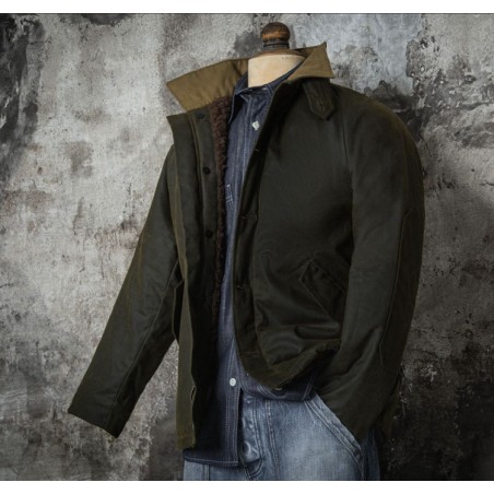 BLOUSON "LE FALOT" WINTER WAXED par Fleurs de Bagne