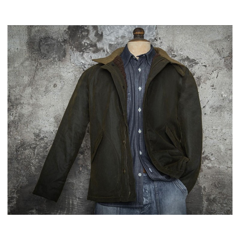 Blouson "LE FALOT" WINTER WAXED von Fleurs de...