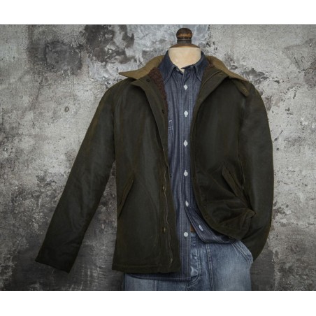 BLOUSON "LE FALOT" WINTER WAXED par Fleurs de Bagne