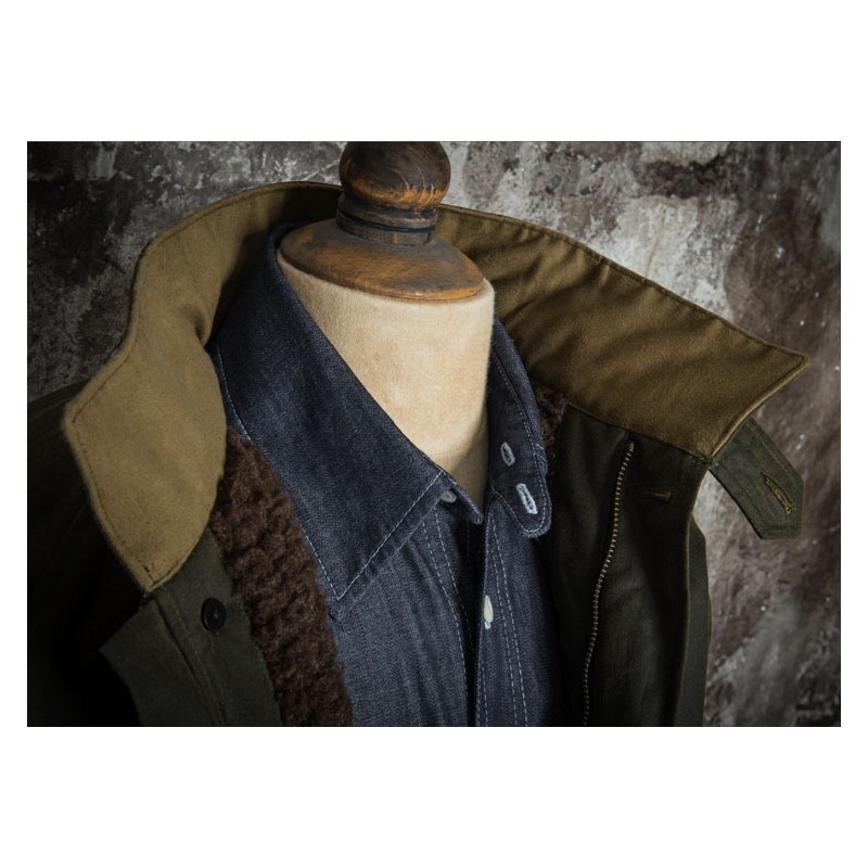 BLOUSON "LE FALOT" WINTER WAXED par Fleurs de...
