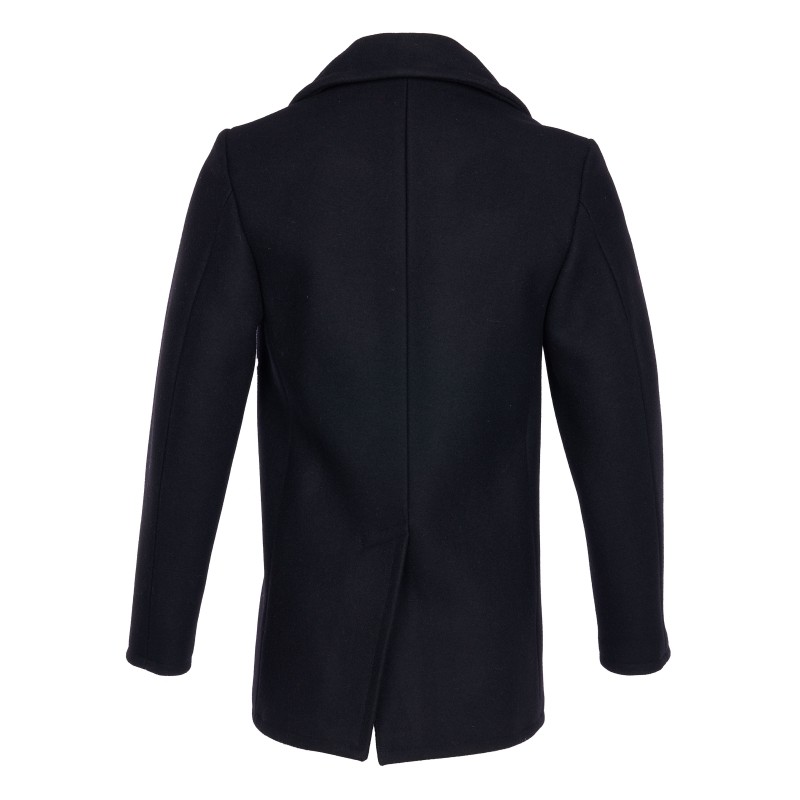 Caban Navy - 1938 Pea Coat zwarte wol USN Pike...