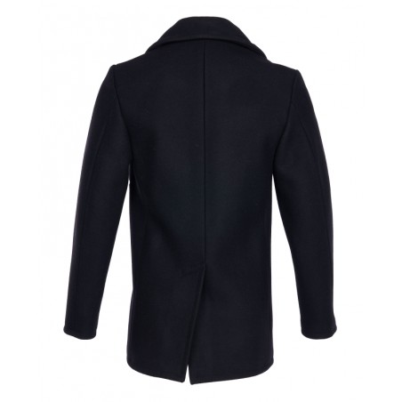 Navy Pea Coat - 1938 Pea Coat Black Wool USN Pike Brothers