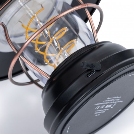 Lantaarn Outpost Antiek Brons met Batterij – Barebones Living