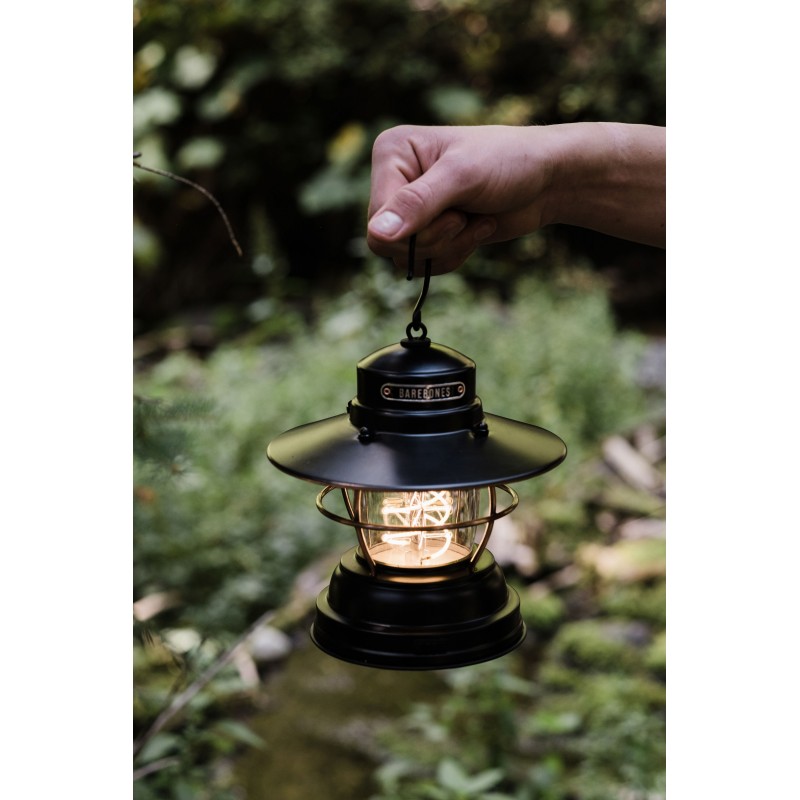 Outpost Antique Bronze Lantern with Battery –...