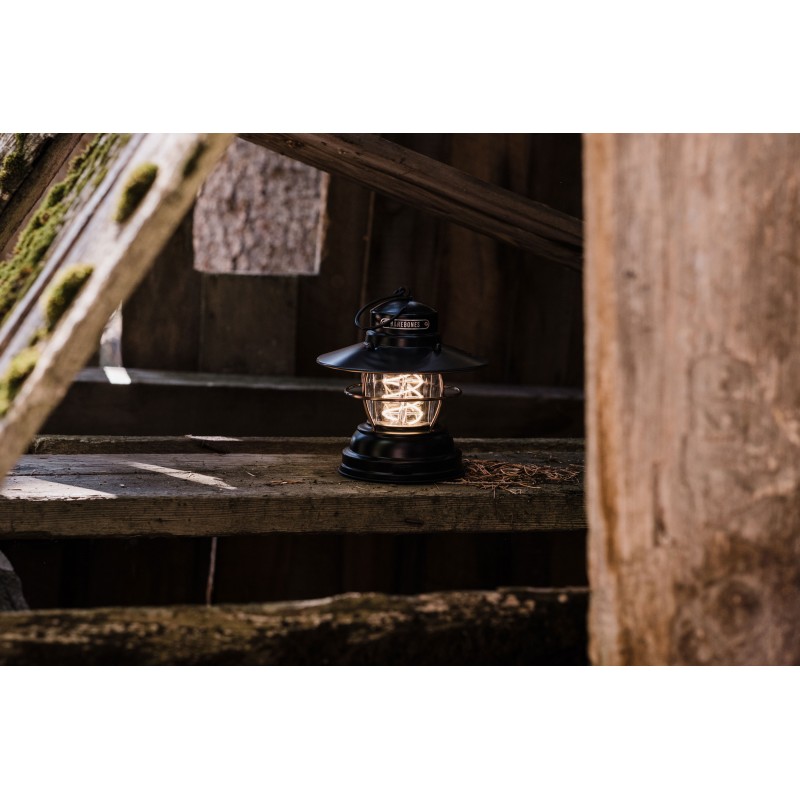 Outpost Antique Bronze Lantern with Battery –...