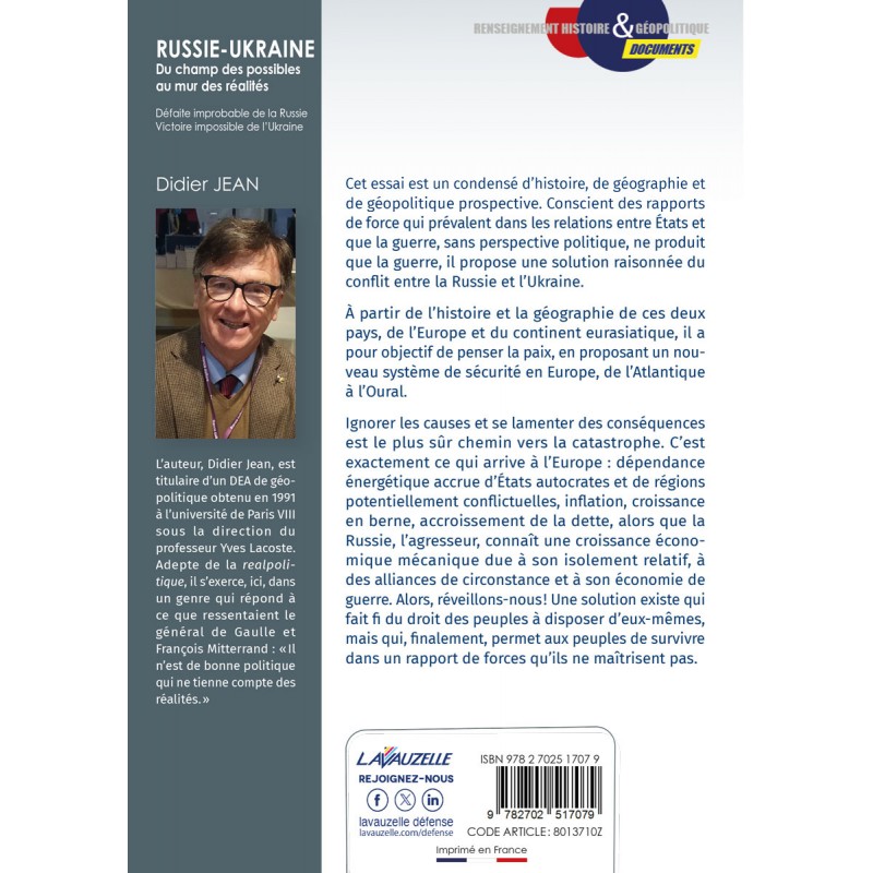 RUSSIE-UKRAINE Du champ des possibles au mur...