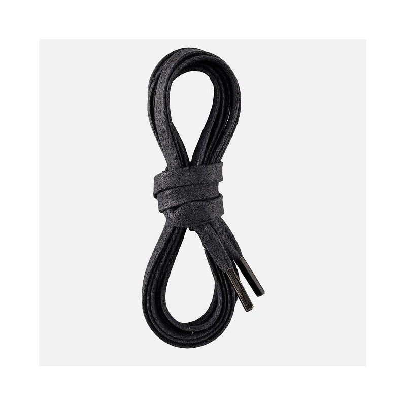 Lacets noirs plats coton ciré / Brown 97155...