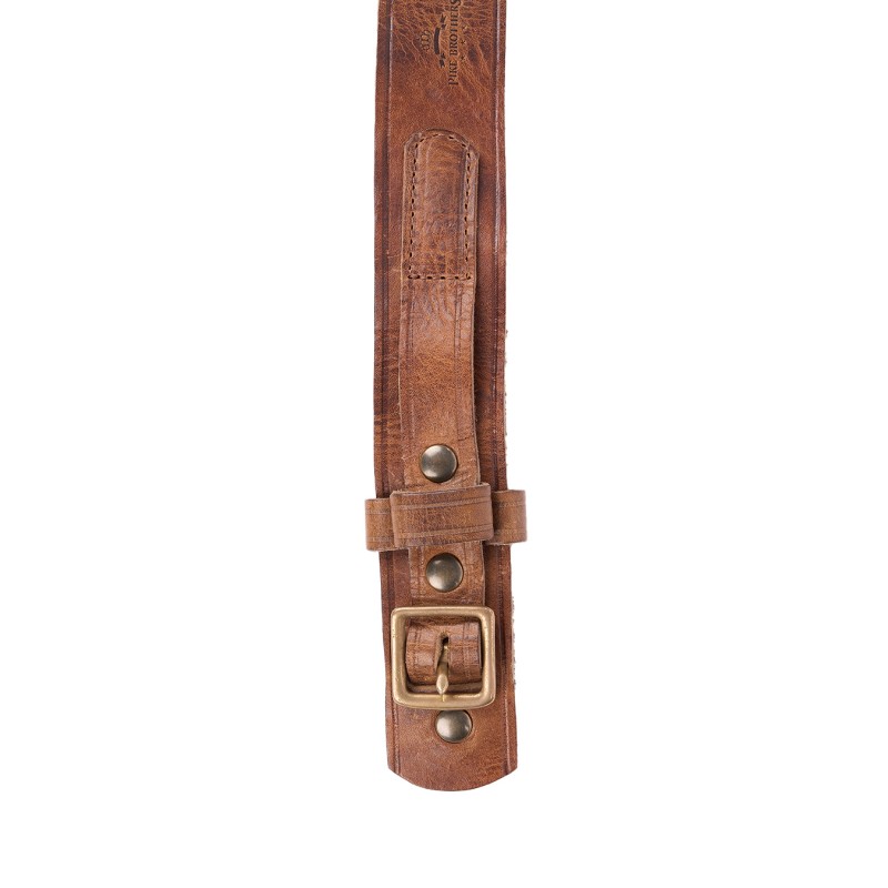 Ceinture 1949 Western Belt cognac - Pike Brothers