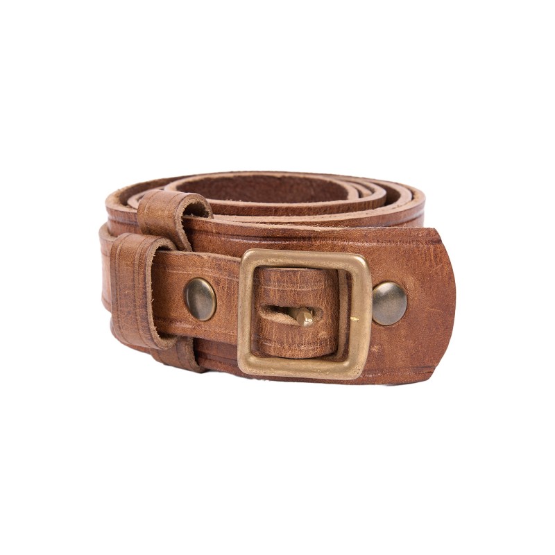 Ceinture 1949 Western Belt cognac - Pike Brothers