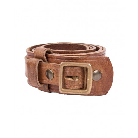 Ceinture 1949 Western Belt cognac - Pike Brothers