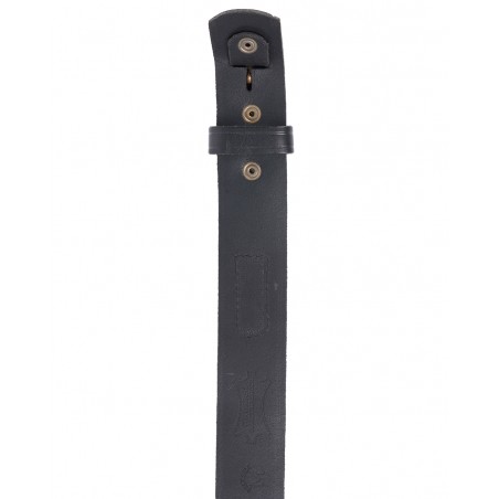 Riem 1949 Western Belt donkergrijs - Pike Brothers