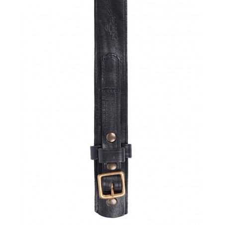 Gürtel 1949 Western Belt schwarz - Pike Brothers