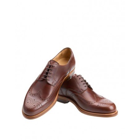 Lederschuhe 1938 Cricketeer Shoe brown - Pike Brothers