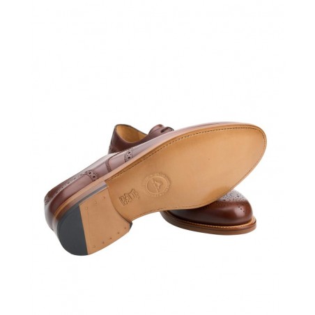Lederschuhe 1938 Cricketeer Shoe brown - Pike Brothers
