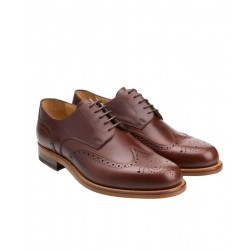 1938 Cricketeer Shoe brown leather shoes - Pike Brothers