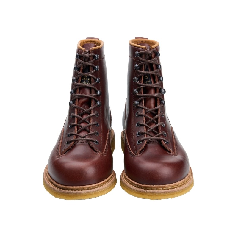 1947 Trapper Boots brown leather ankle boots -...