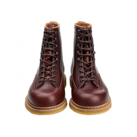 1947 Trapper Boots brown leather ankle boots - Pike Brothers
